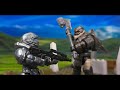 Spartan Locke vs Hyperius Halo Megaconstrux Stopmotion | JPD FILMS