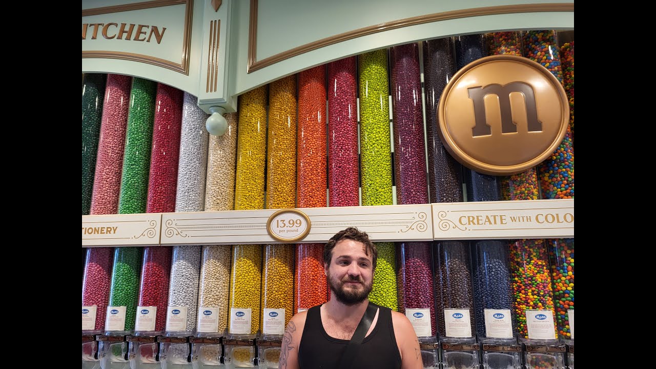 Disney M&M Candy Store and more! YouTube