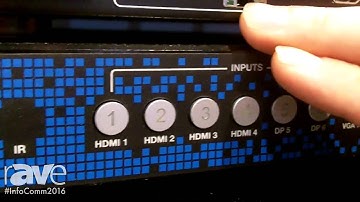InfoComm 2016: DVIGear Discusses 4K Multiviewer Switcher and Scaler