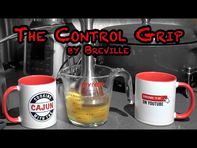 BREVILLE CONTROL GRIP Stick Blender - Unboxing, Review and Easy Pancakes 