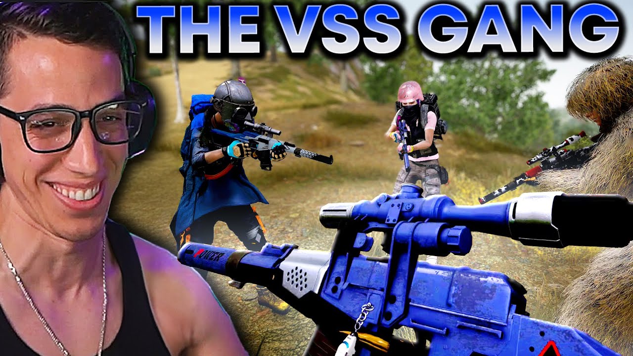 ALL YOU NEED IS THE VSS | PUBG SQUAD CHALLENGE GAMES - YouTube