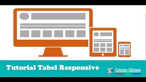 Tutorial Tabel Responsive
