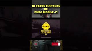 10 DATOS CURIOSOS DE PUBG MOBILE -1 POLLO PARA CENAR  #maistergaming #pubgmobile #pubg