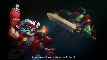 Awesomenauts Gameplay - Making It Through The Tutorial (no commentary, Update 4.4)