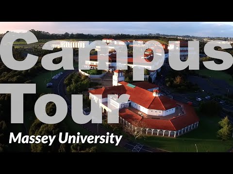 Massey University Auckland New Zealand Campus Tour