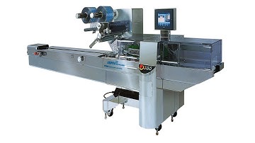 Semi automatic Horizontal Flow Wrapping Machine Manual flow pack Horizontale Schlauchbeutelmaschine