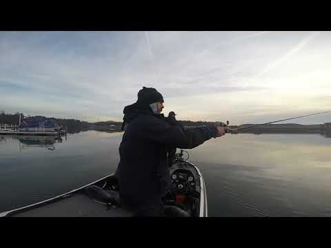 LAKE NORMAN DEC 2018 WITH A 5.1LB SPOTTED BASS