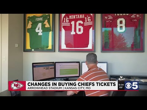 Process for buying Chiefs tickets is a bit different this year