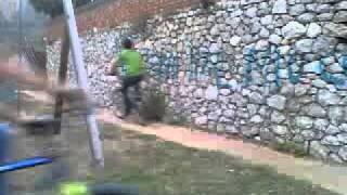 bicicross in villetta a gallodoro