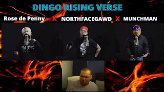 Dingo Rising Verse - 노스페이스갓(Northfacegawd), 먼치맨(MUNCHMAN), 허성현(Rose de Penny) REACTION!!