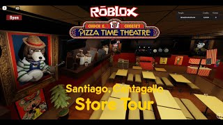 ROBLOX Chuck E. Cheese's Pizza Time Theatre | Santiago, Cantagallo Store Tour