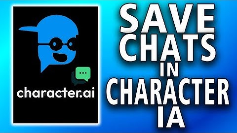 How To Save Chats in Character ai (simple)
