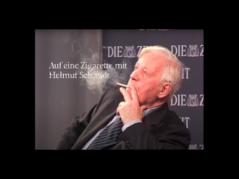 Bemerkenswerte Altersweisheiten von Elder Statesman Helmut Schmidt