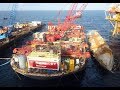 Mammoet salvage  wreck removal of the ssv jupiter 1