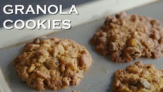 【再開！】【グラノーラクッキー】【字幕解説】シェフパティシエが教えます 失敗しない  Granola Cookies