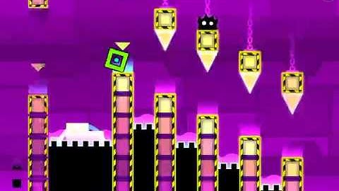 Geometry Dash Meltdown: Airborne Robots Complete with 3 Coins!