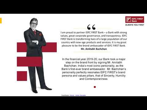 Corporate Profile - IDFC First Bank