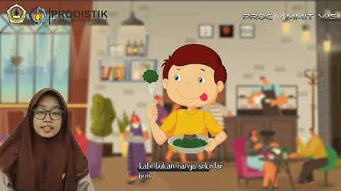 PROCOMMIT V15 - DESAIN CAFE MODERN GREEN SPACE MENGGUNAKAN SKETCHUP - ALIEFIA - MAN 1 Pasuruan