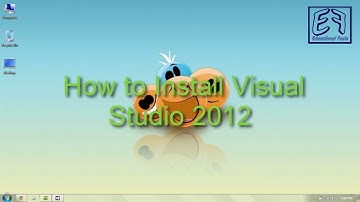 How to Install Visual Studio 2012