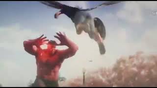 Red Hulk calms down to become ThunderBolt Ross Scene | Captain America Brave New World