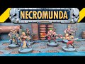 I started a retro Necromunda Campaign - here's the first game