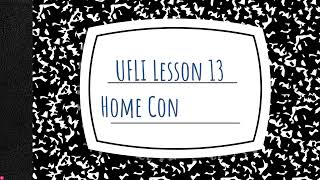 UFLI Foundations Lesson 13 Home Connection