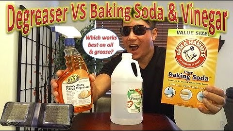 Degreaser VS Baking Soda & Vinegar For Cleaning Range Hood Filters