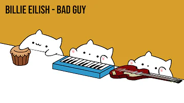 Bongo Cat - Billie Eilish "bad guy" (Cat Cover)