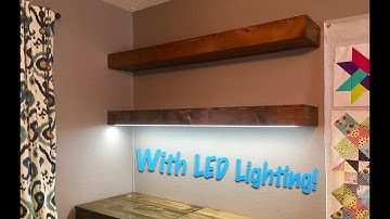 DIY Floating Shelves | Part 2