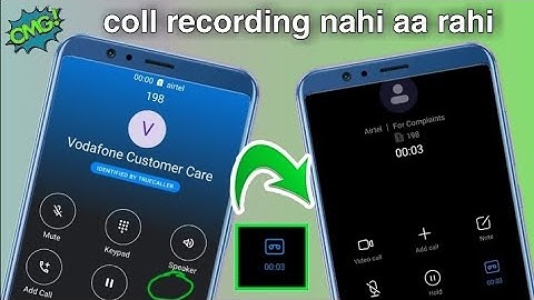 call recording option not showing  redmi note 9 call recording setting