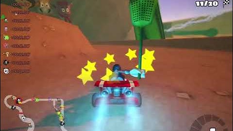 SuperTuxKart - Untested Place, 20 laps