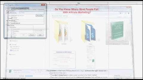 Using Nvu to Edit your Template (html) document