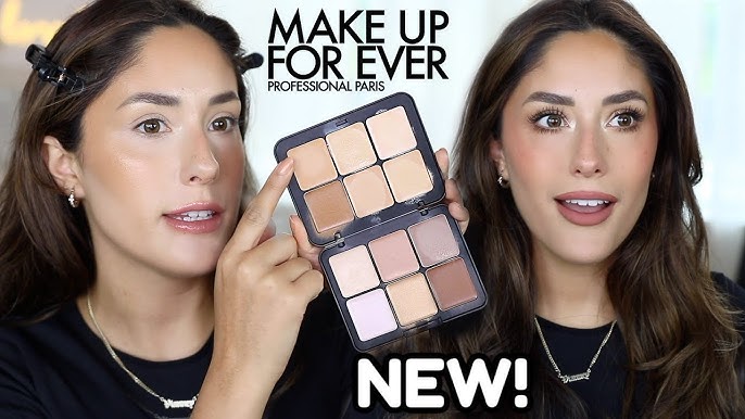 All-In-One Makeup For Ever HD Skin Palette Try-On & Wear Test