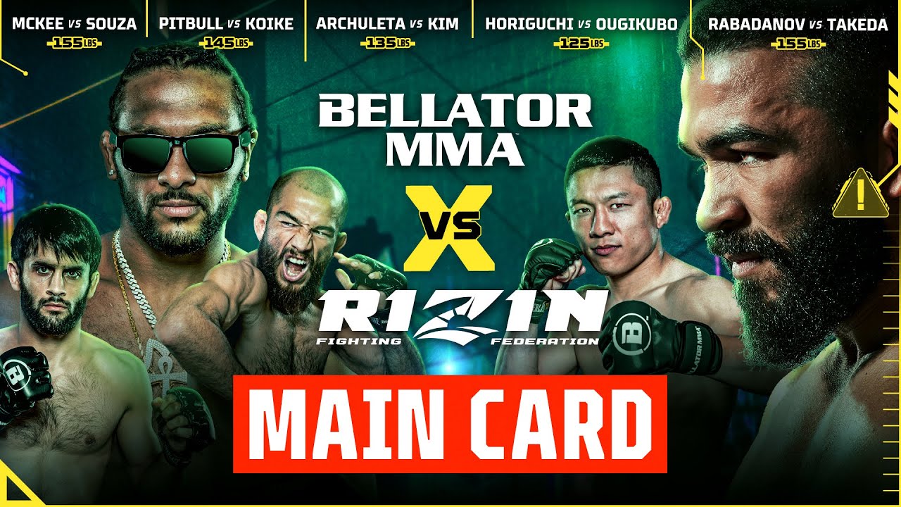 Bellator MMA on X: Here's how to watch #BellatorvsRIZIN all over the  world. 🌍 This historic event will be on at a special time on @SHOSports 8pm  ET/PT Where will you be