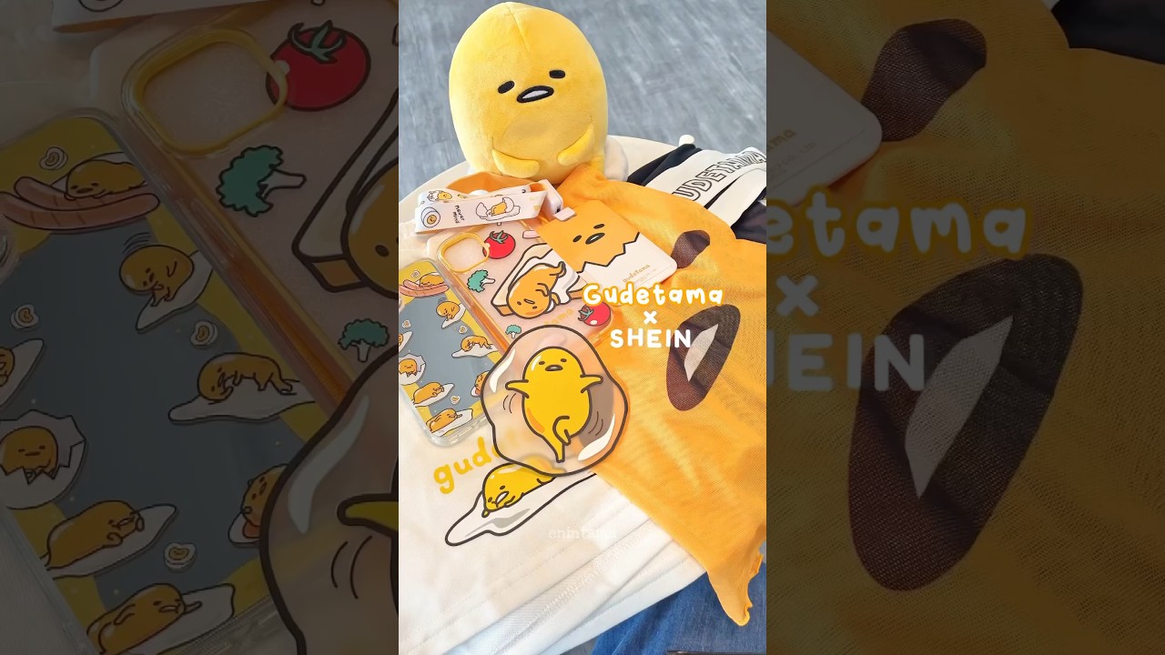 Gudetama x SHEIN collab 🍳💛 
