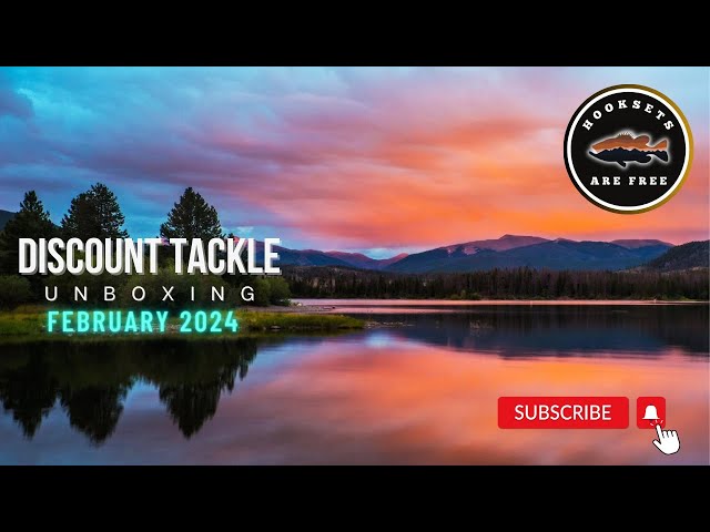 Discount Tackle Unboxing - February 2024 - Bass Fishing Baits! 