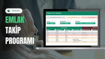 Excel Emlak Takip Programı - Mülklerinizi Daha Etkili Yönetin - [EXCEL 751]