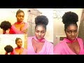 60 SECONDS FAKE AFRO PONY  TUTORIAL (AUTRE AFRO PONY)