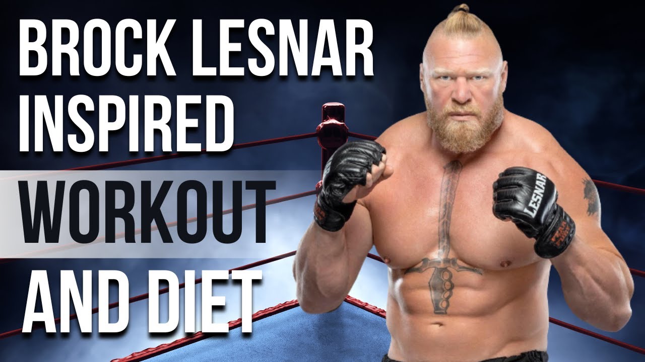Brock Lesnars Workout And Diet Train Like a Celebrity Celeb Workout image
