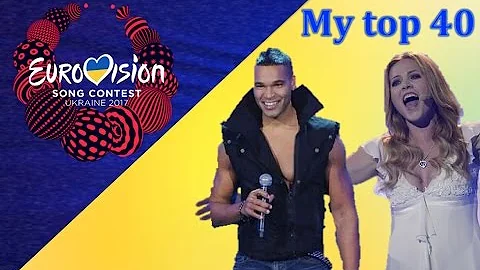 Eurovision 2017 my top 40