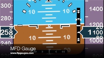 MFD Gauge - Saitek/Logitech Flight Information Panel & SPAD.neXt