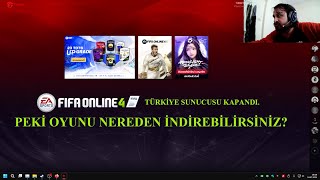 FIFA ONLINE 4 TÜRKİYE SUNUCUSU KAPANDI. PEKİ OYUNU NEREDEN İNDİREBİLİRSİNİZ?