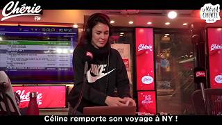 Céline remporte son voyage à New-York sur Chérie FM !