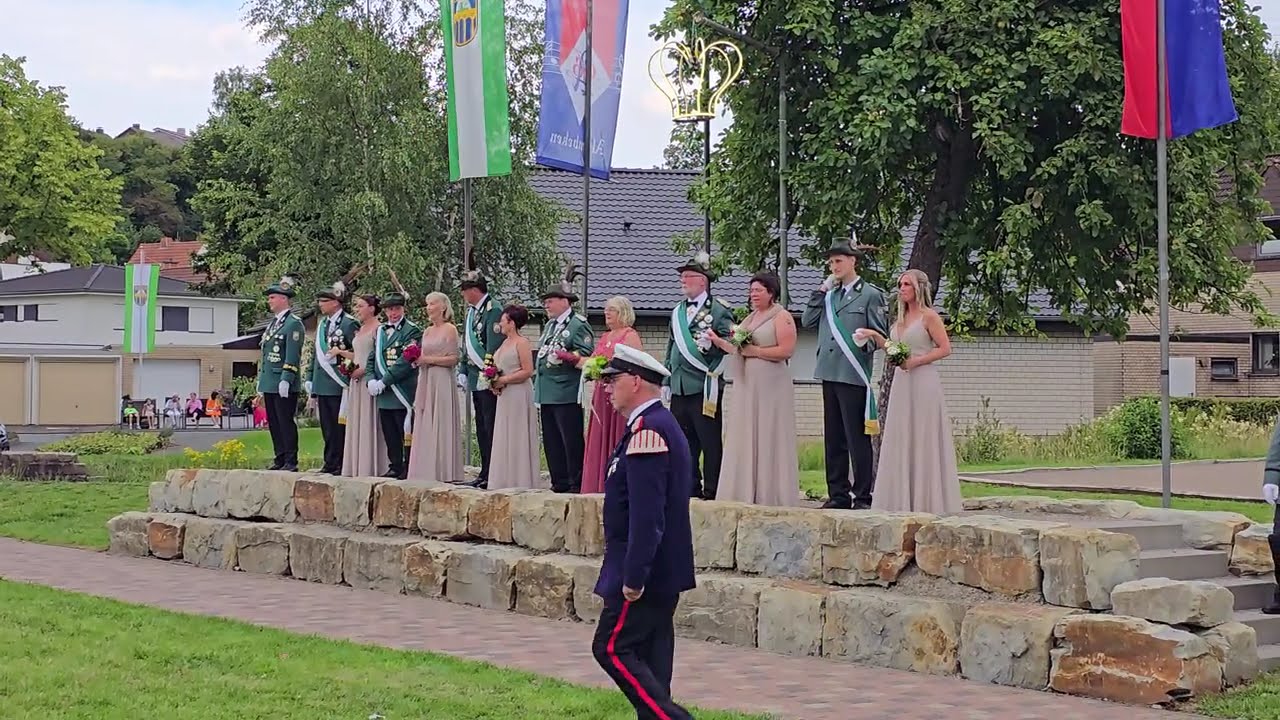 275 Jahre Schützenfest Altenbeken Zapfenstreich Selker's Wiese Juli 2025