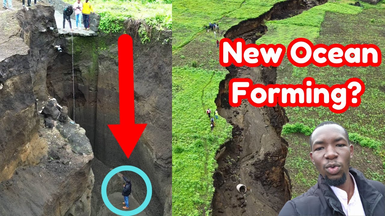 Inside the Deepest Point in the Rift Valley Crack in Nakuru 🙆‍♂️ YouTube