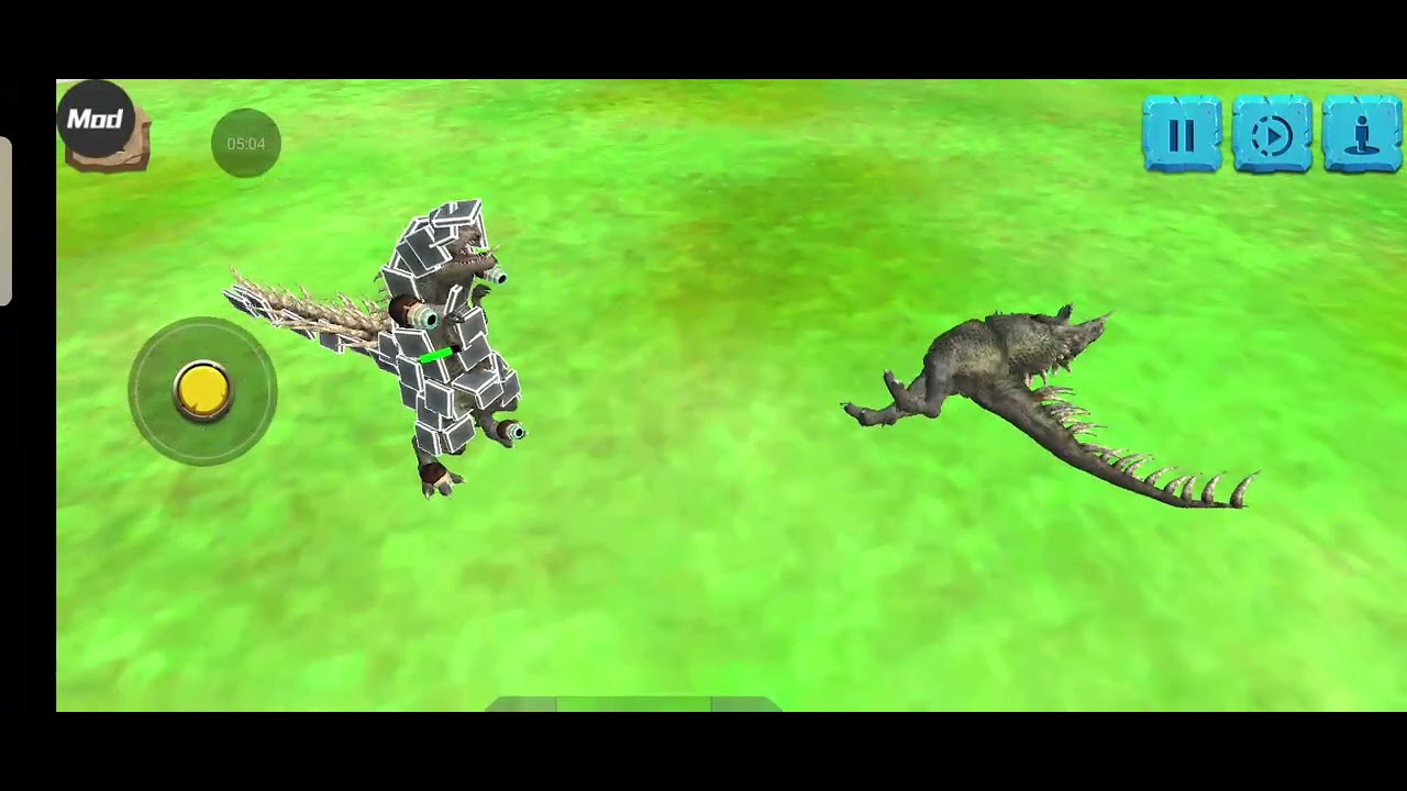 I made a gorzilla in animal Battle simulator 