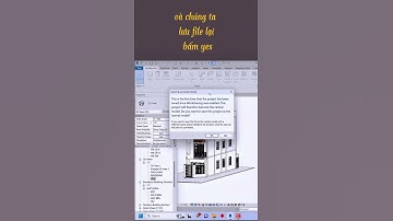Cách Tạo Workset Hiệu Quả Trong Revit (học revit online)