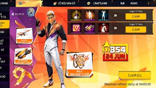 NEW EVENT FREE FIRE 😍 OB 54 UPDATE 9th ANNIVERSARY EVENT 😱 FREE DIAMONDS FF 💎 GARENA FREE FIRE 🔥🔥 screenshot 2