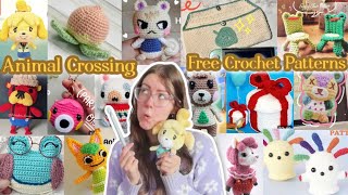 45+ Animal Crossing Crochet Project Ideas with Free Patterns!