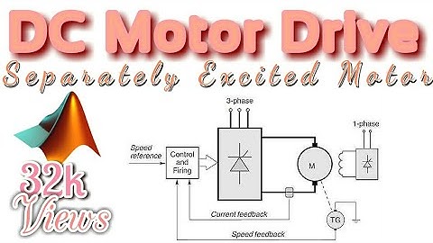 DC Motor Control | Separately Excited Machine | MATLAB Simulation
